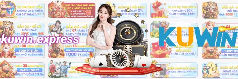 Khuyến Mãi KUWIN - Thưởng Nạp 25% Mỗi Ngày, 3000 Tỷ/Tháng