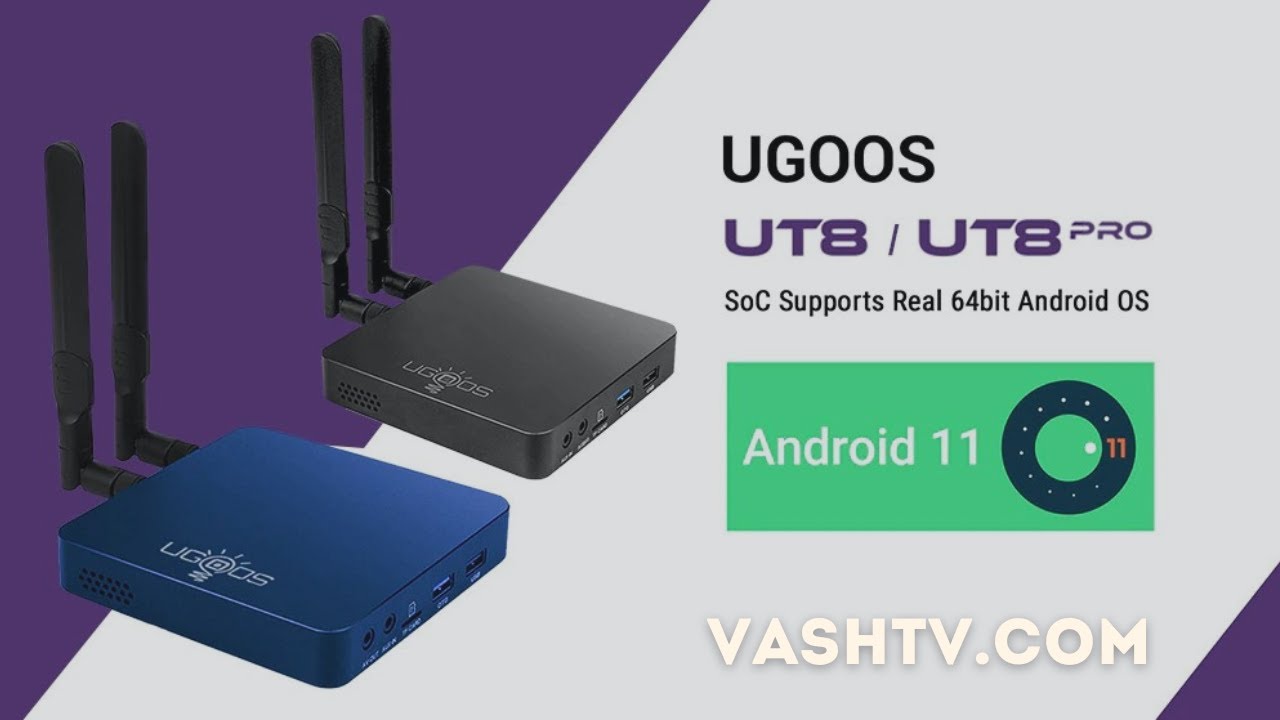 UGOOS UT8 PRO TV BOX Android 11 Rockchip RK3568 WiFi6 1000M 4K Media Player @Vashtvcom - YouTube
