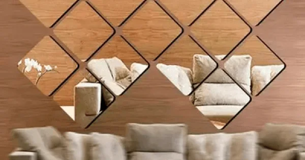 Зеркало на самоклейке (акрил) ᐅ Купить в Днепре и Украине ‖ Walls Decor