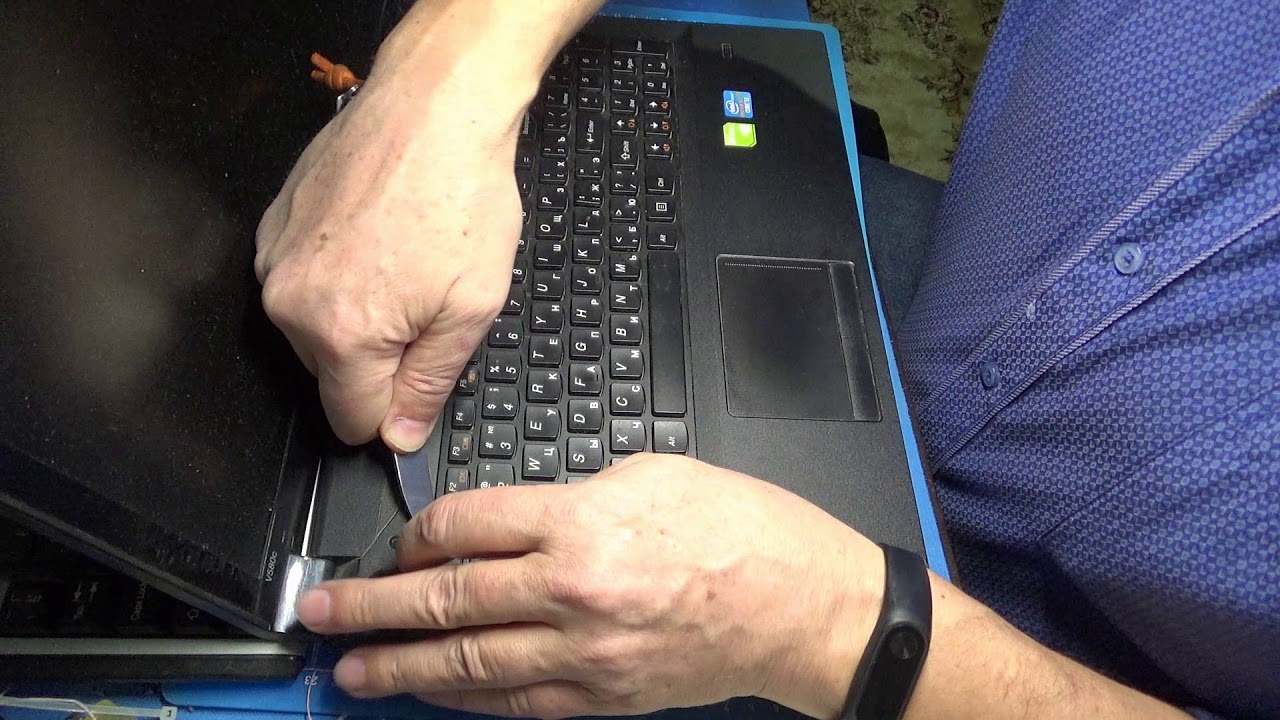 Замена клавиатуры в ноутбуке Lenovo - YouTube