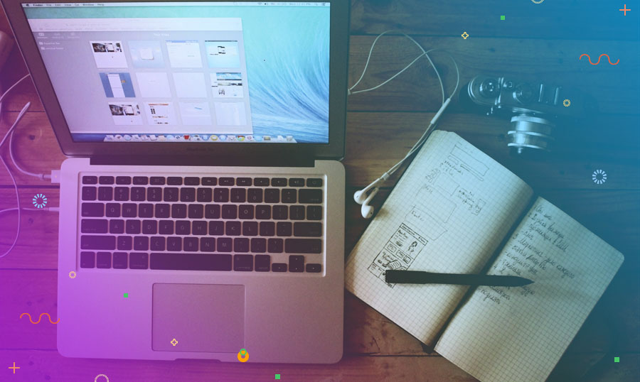 15 креативных и бесплатных UI/UX макетов для печати