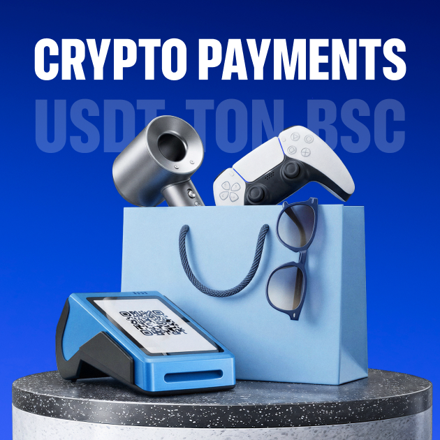 Pay crypto to QR code – Antarctic Wallet