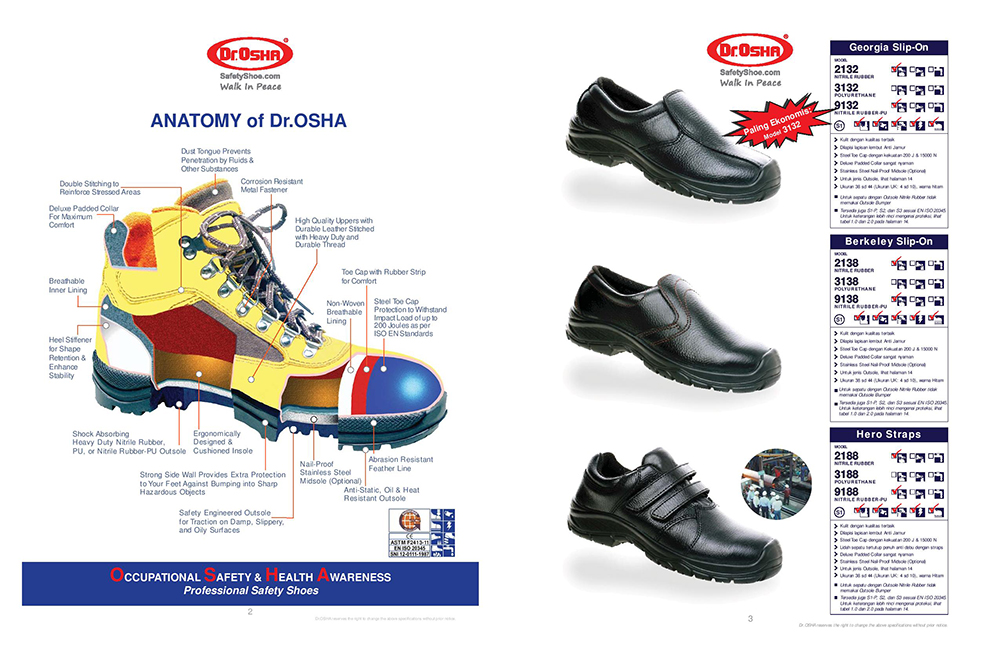 Daftar Harga Sepatu Safety - Sepatu Safety Online | SafetyShoe.com