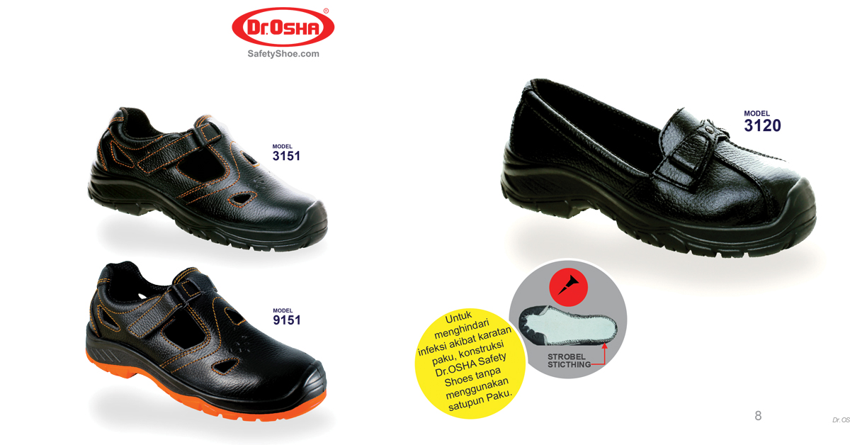 Model Sepatu Safety dan Daftar Harga Sepatu Safety | SafetyShoe.com