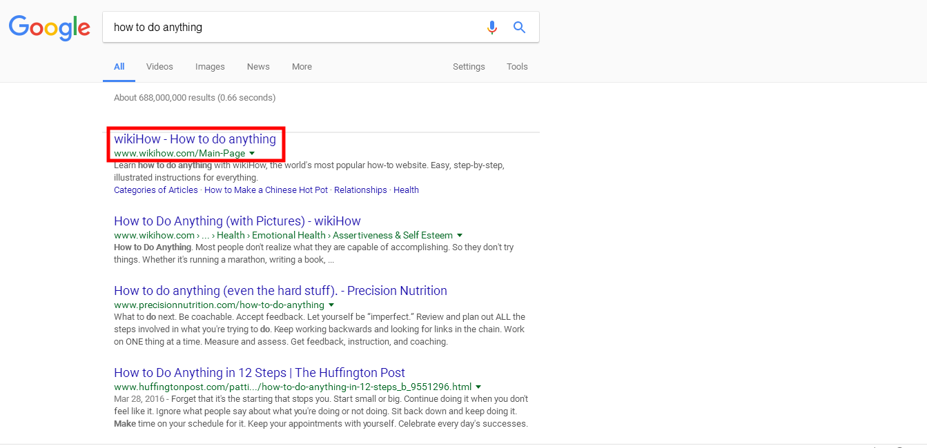 Как искать в Google
