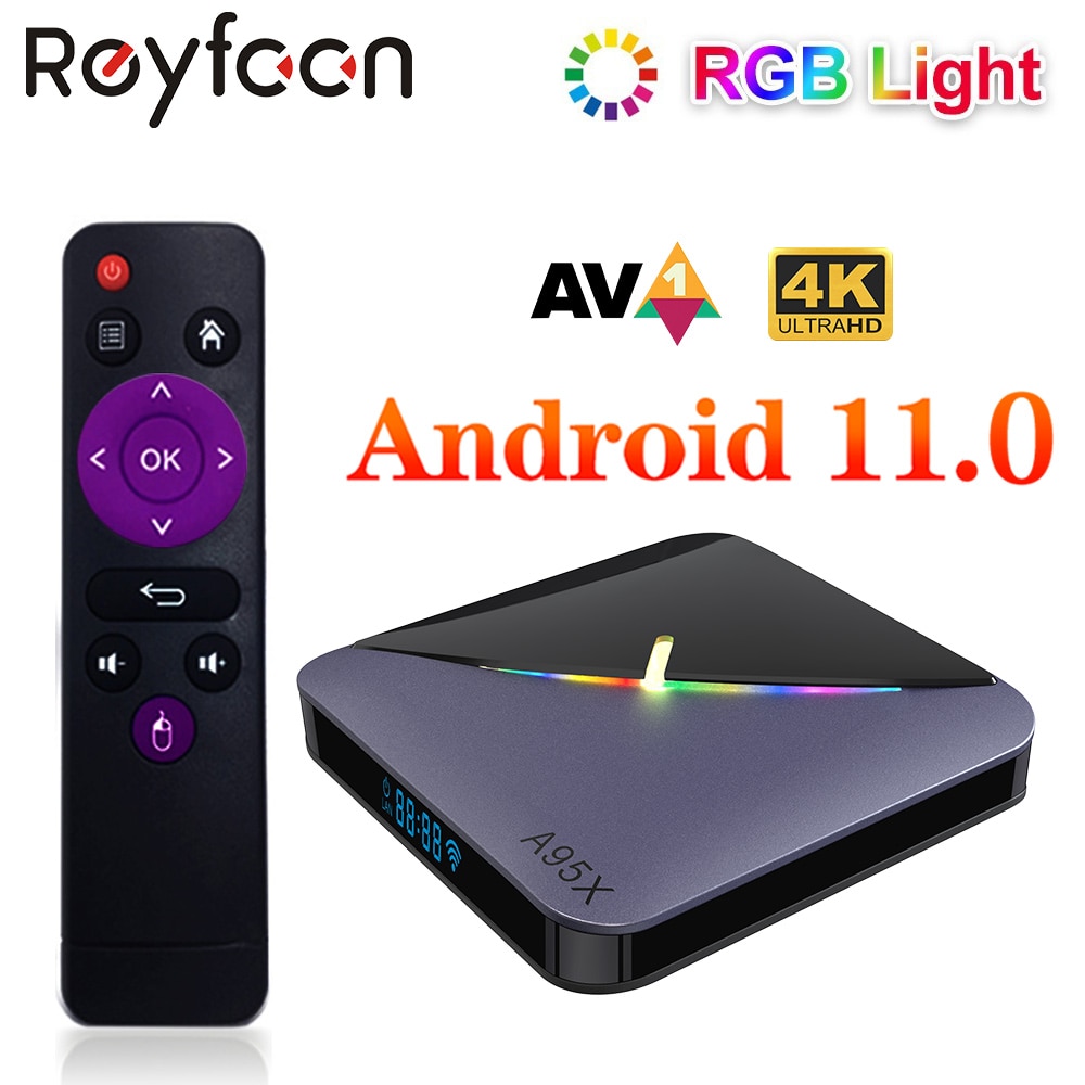 A95X F3 Air II RGB Android 11 TV Box Amlogic S905W2 4GB 64GB Support Dual Wifi 4K 60fps VP9 BT 5.0 Youtube Media Player 2GB 16GB|Set-top Boxes|   - AliExpress